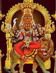 Powerful Pratyangira ritual talisman for enemies and evil energies 