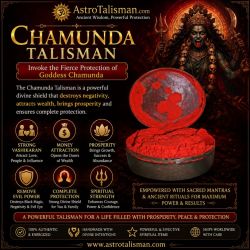 Chamunda Power Talisman with silver case